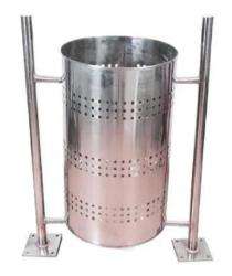 Open Bins Silver 5 L Stainless Steel_0