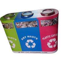 Self Closing Bins Multicolour 15 L Stainless Steel_0