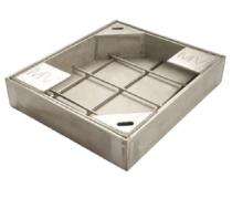 WEST COAST Recessed Manhole Cover Aluminum Alloy Plain 600 x 600 mm_0