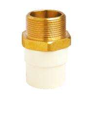 TRUFLO 25 mm CPVC Adaptors Male Brass Threaded_0