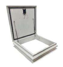 WEST COAST Roof Hatch Manhole Cover Aluminum Alloy Plain 600 x 600 mm_0