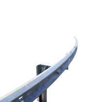 Topmarc W Beam Metal Crash Barrier Galvanized Steel 311 mm_0