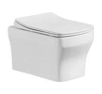 Hindware EWC with Seat Cover and Flush BERLIN92560 (P-21) Wall Mounted_0