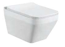 Hindware EWC with Seat Cover and Flush ATHENS92559 (P-23.5) Wall Mounted_0