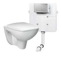 Hindware EWC with Seat Cover and Flush ENIGMA JET92501 (P-23) Wall Mounted_0