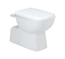 Hindware EWC with Seat Cover and Flush CUBE20092 (S-10) Floor Mounted_0
