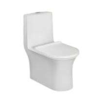 Hindware EWC with Seat Cover and Flush Fabio 20120 (S-22) Floor Mounted_0