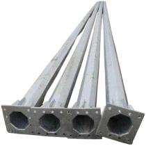 BTPC Mild Steel 7.5 m Swaged Steel Tubular Poles_0