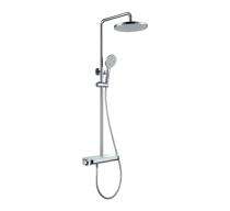 Hindware F160200 Overhead and Hand Shower 100 mm Stainless Steel_0