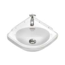 Hindware Wash Basin CORNER 10031 Wall Mounted_0