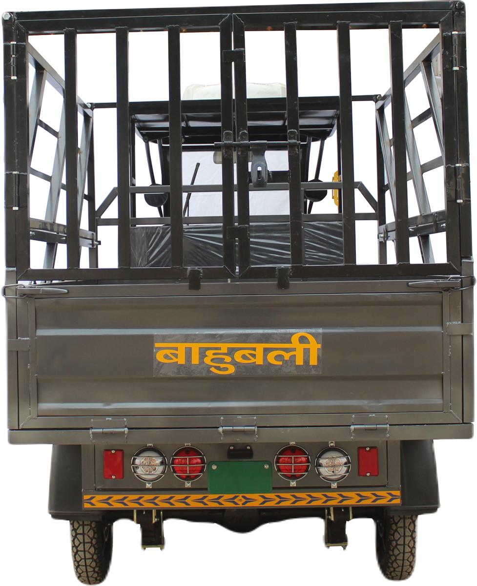 Bahubali Open Body Loader Black Electric Rickshaw Loader_3