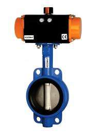 SN 8 inch Pneumatic Cast Iron Butterfly Valve BVPR-32_0