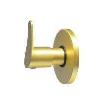 D&B Bathware Brushed Gold Matt Finish Diverter Faucet Concealed Stop Cock_0