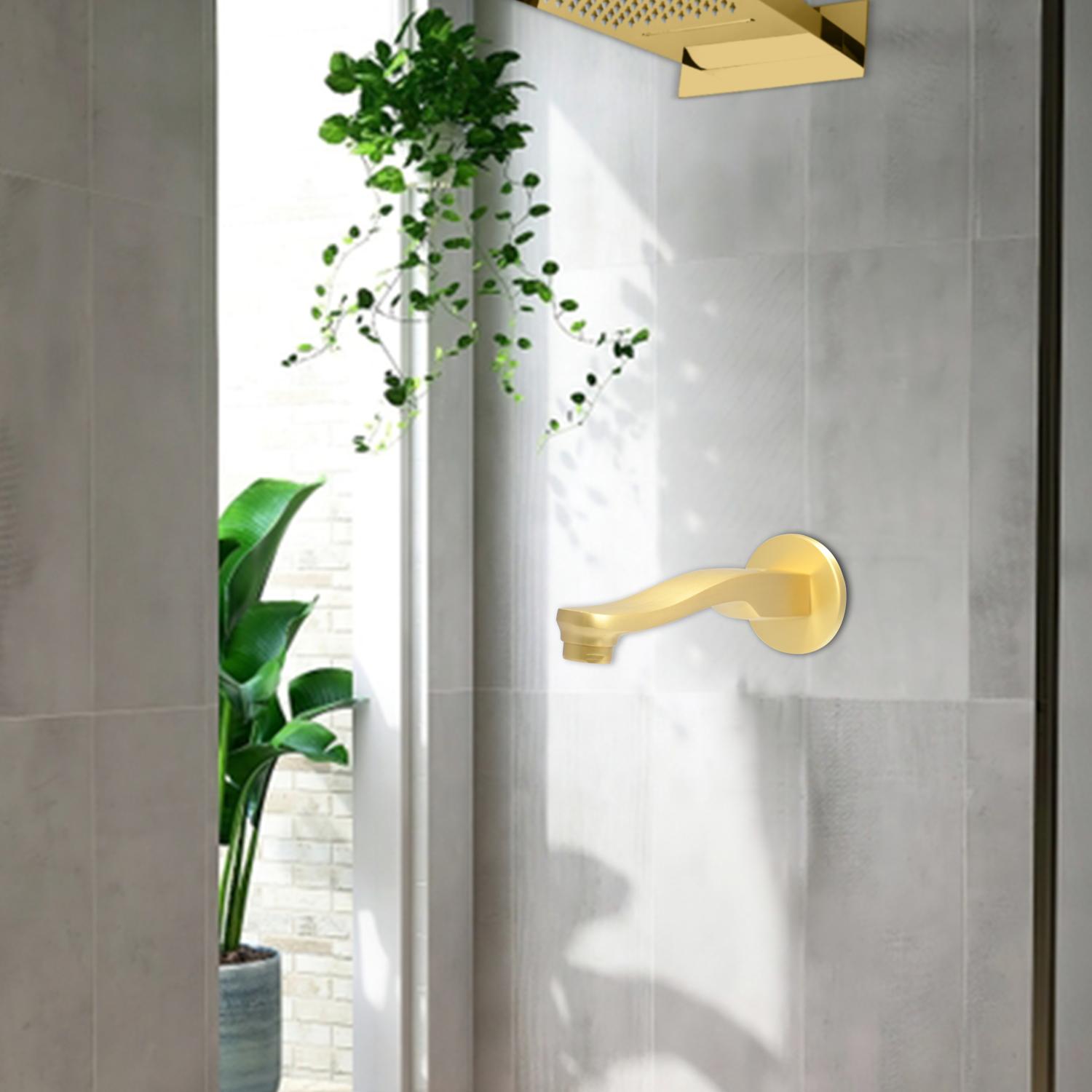 D&B Bathware Brushed Gold Matt Finish Spouts Faucet BATH-SPOUT - 3319_1