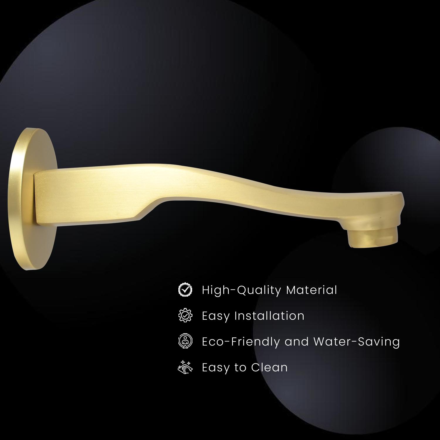 D&B Bathware Brushed Gold Matt Finish Spouts Faucet BATH-SPOUT - 3319_3