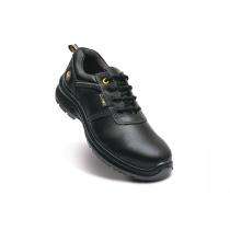 Hillson Clawz CL-02 Real Buff Leather Steel Toe Safety Shoes Black_0