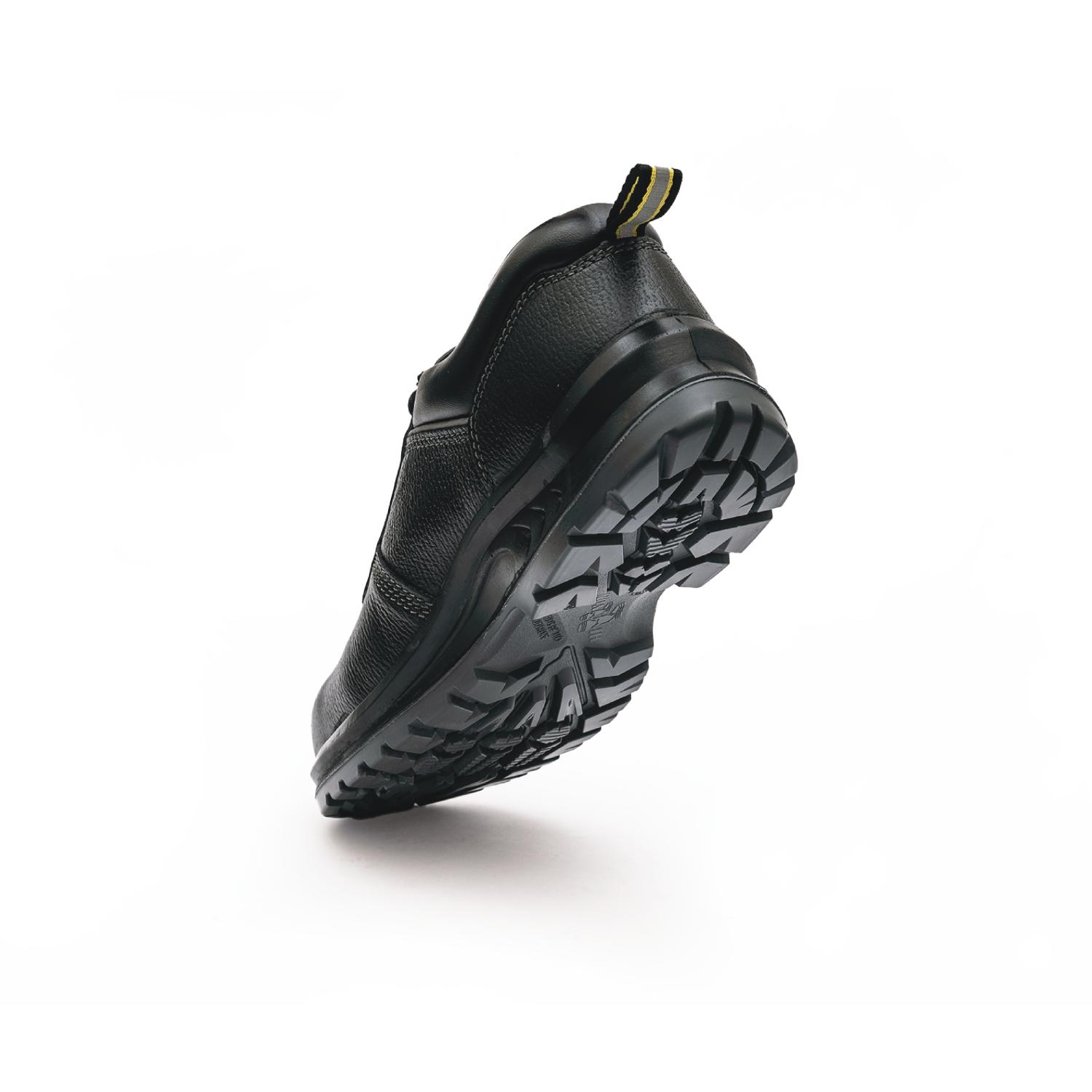 Hillson Clawz CL-02 Real Buff Leather Steel Toe Safety Shoes Black_1