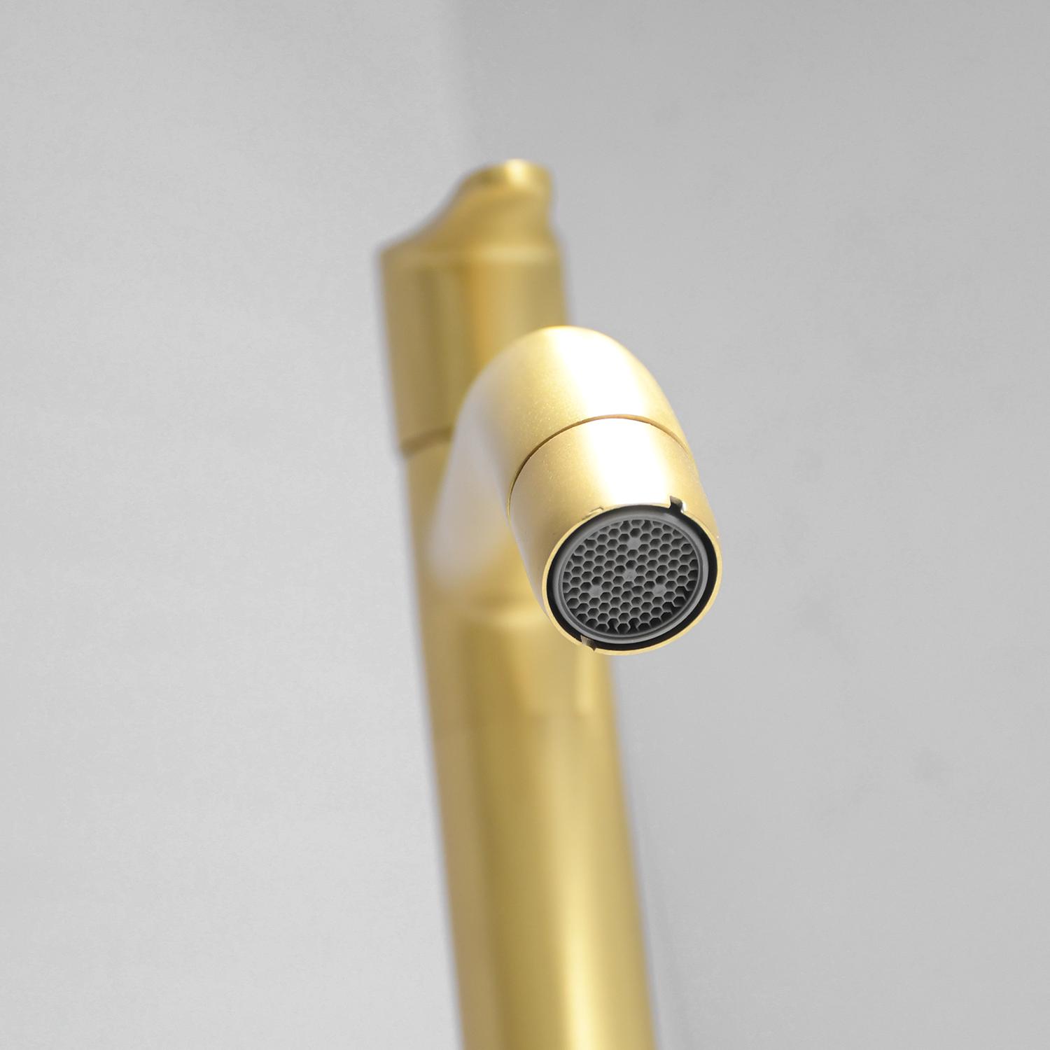 D&B Bathware Matt finish Pillar Cocks Faucet Brushed 3305_3