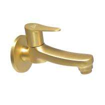 D&B Bathware Brushed Gold Matt Finish Bib Cocks Faucet Long Body Tap - 3303_0