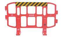 Nilkamal Traffic Virgin Polyethylene Barricades 2020 x 400 x 1265 mm_0