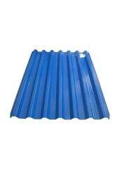 Generic Double Ribbed Trapezoidal PPGL Roofing Sheet_0
