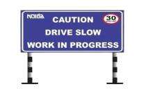 Caution Signages 600 x 400 mm Steel_0