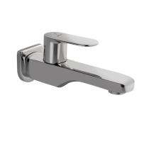 Jaquar Chrome Bib Cock with Wall Flange Faucet Opal Prime OPP-CHR-15037PM_0