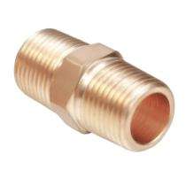 MSA Brass Hex Nipples 5 inch_0
