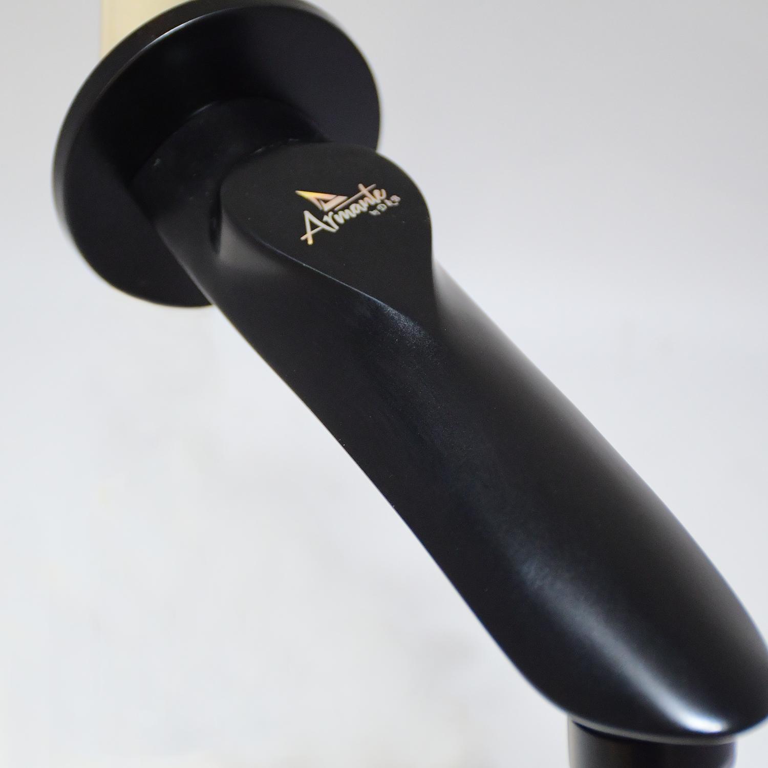 D&B Bathware Polished Spout Faucet NAUTICA-6119 BLACK_3