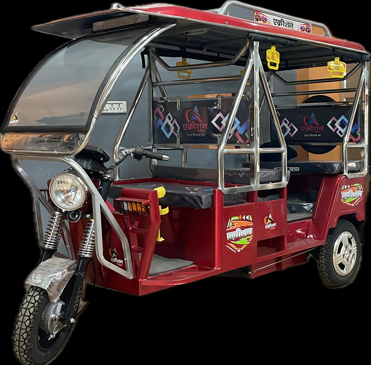 Accretion 125 km 140 Ah Electric Rickshaw_2