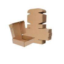 BBP Die Cut 4 x 4 x 4.5 inch 5 kg Brown Corrugated Boxes_0