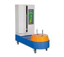 Luggage Wrapping Semi Automatic 2 kW 15 pcs/min Packaging Machine_0