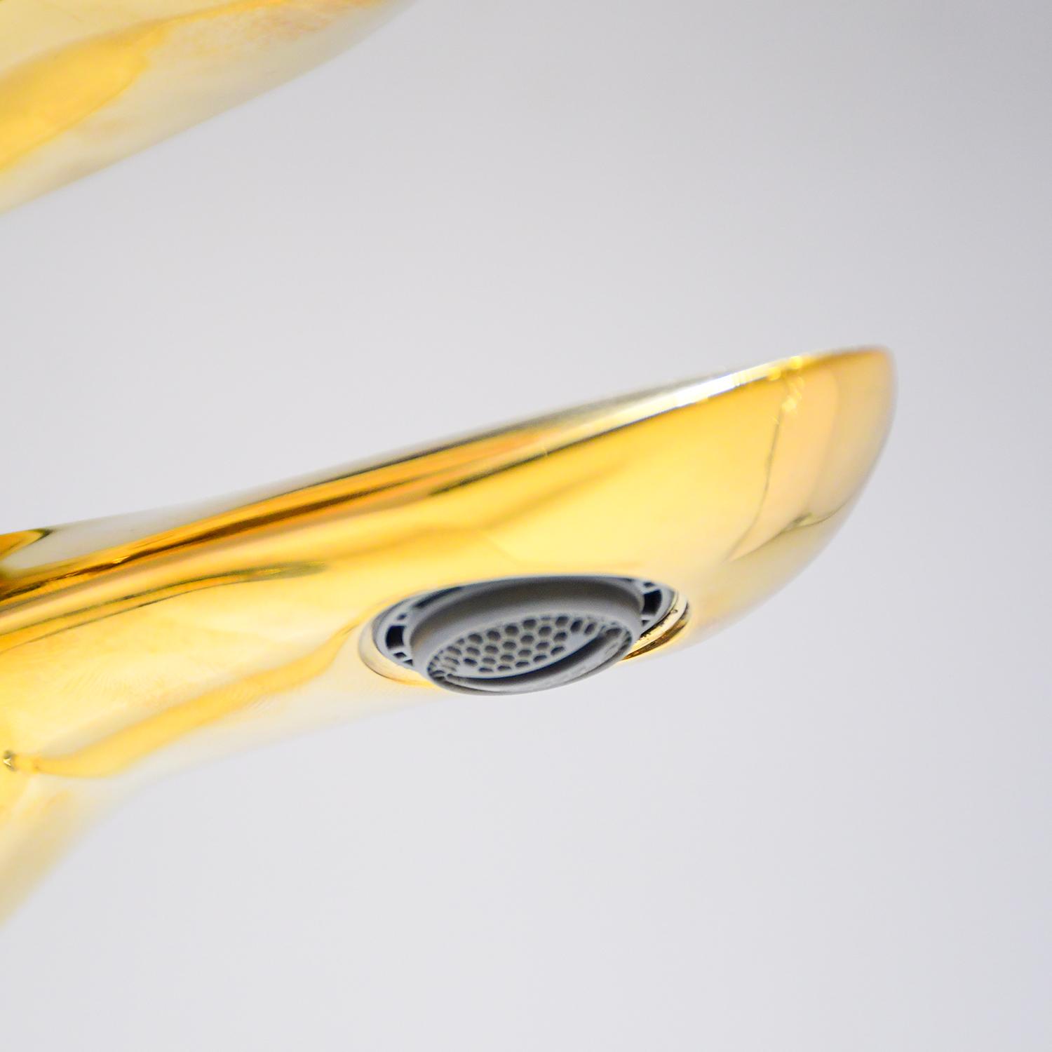 D&B Bathware Polished Bib Cocks Faucet NAUTICA-6103 GOLD_2