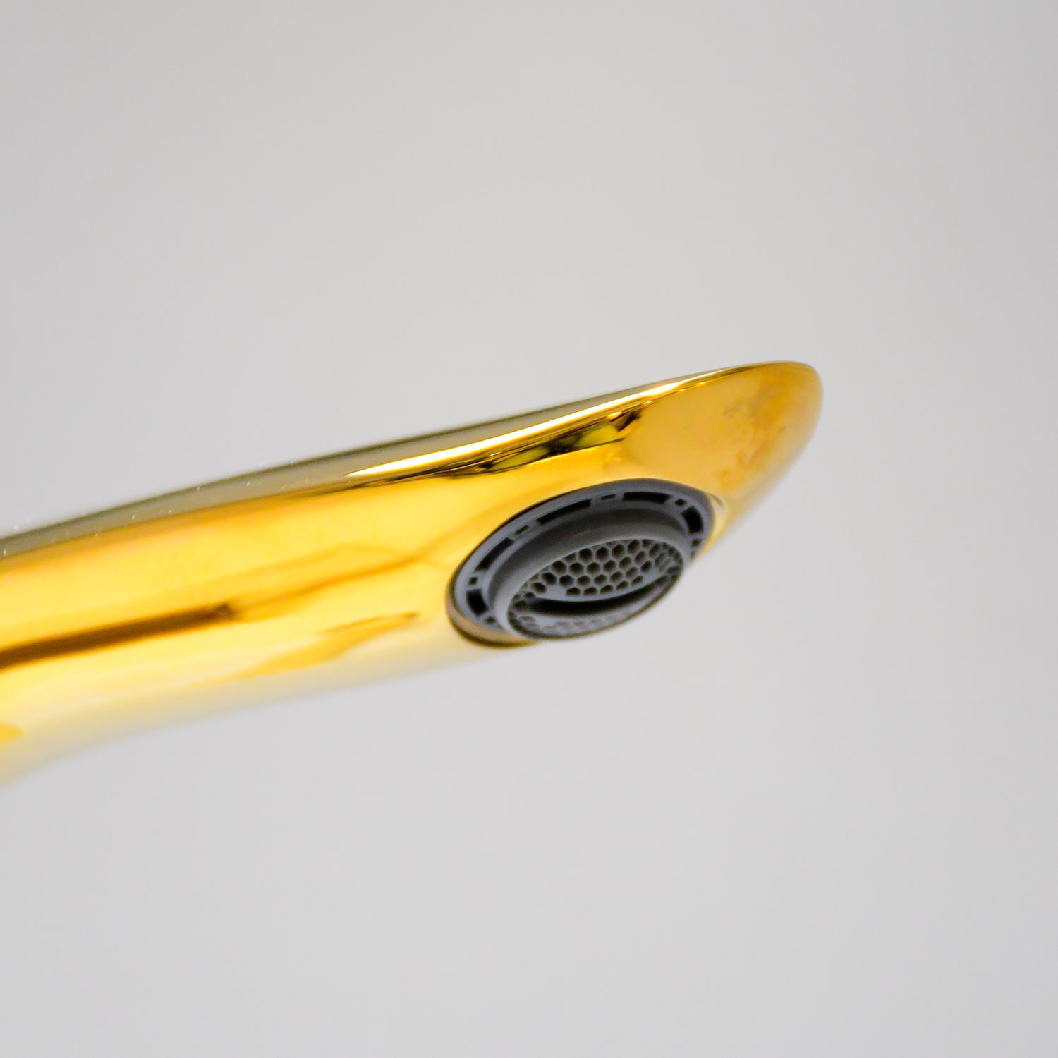 D&B Bathware Polished Sink Cocks Faucet NAUTICA-6111 GOLD_1