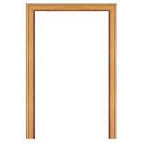 Double Leaf Wooden Door Frame 2133 x 914 mm Laminated_0