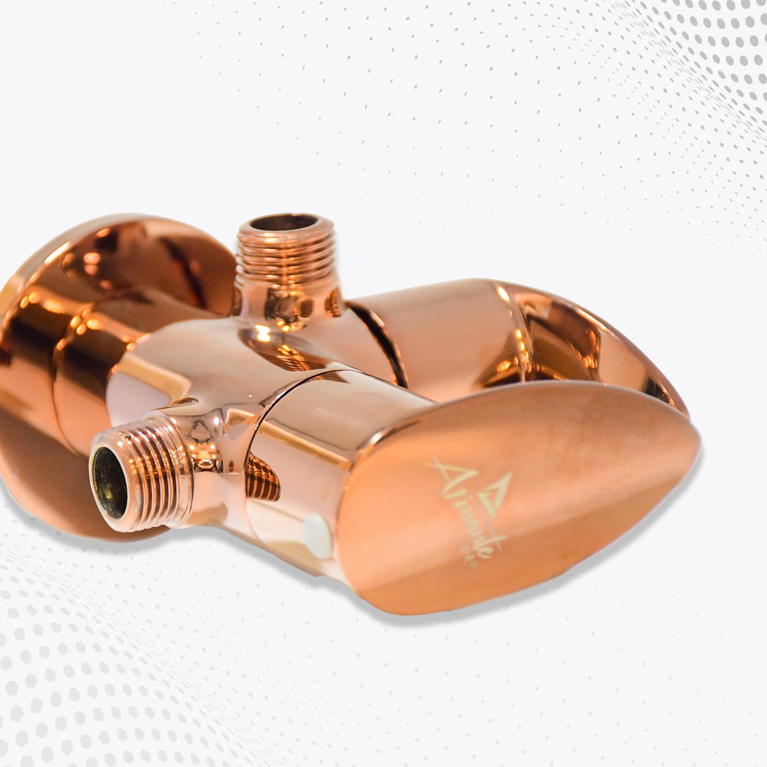 D&B Bathware Polished Angle Cock Faucet NAUTICA-6109 Rose_4