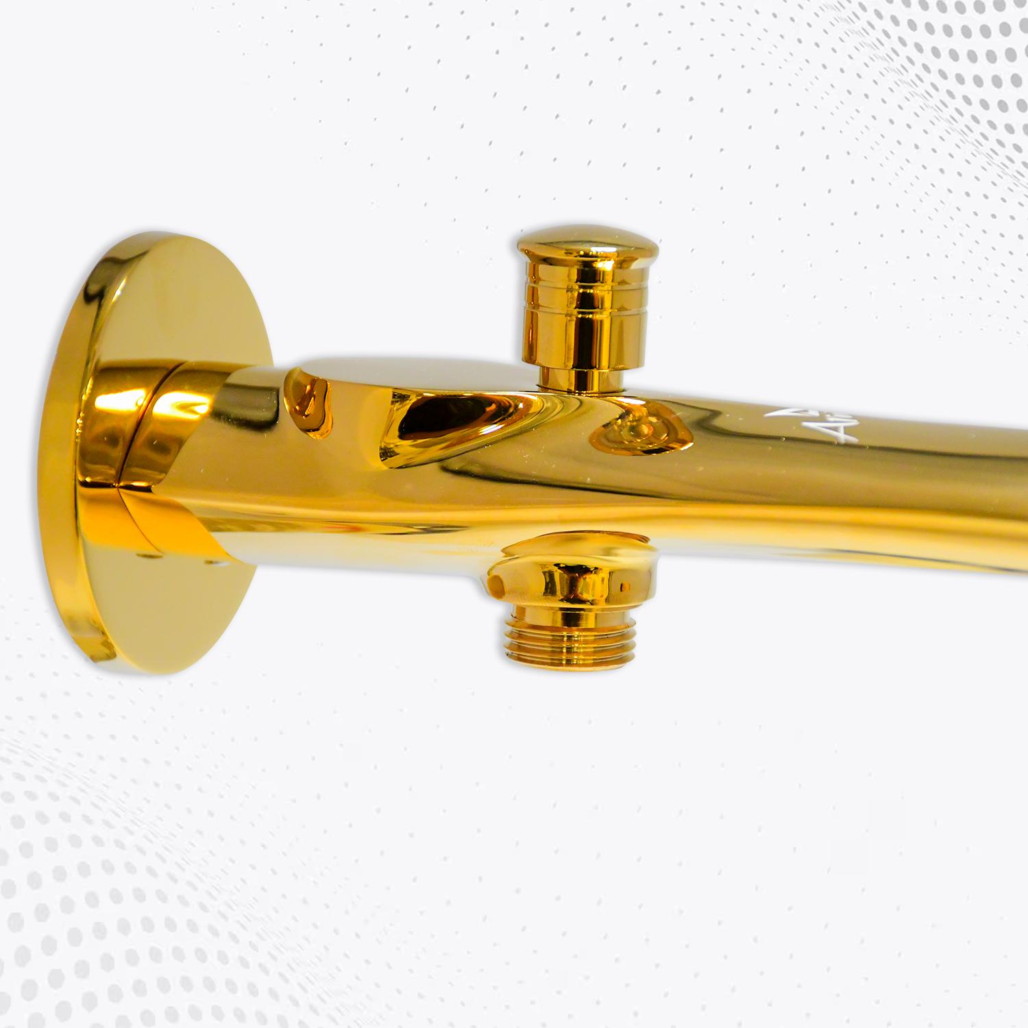 D&B Bathware Polished Spout Faucet NAUTICA-6120 GOLD_2