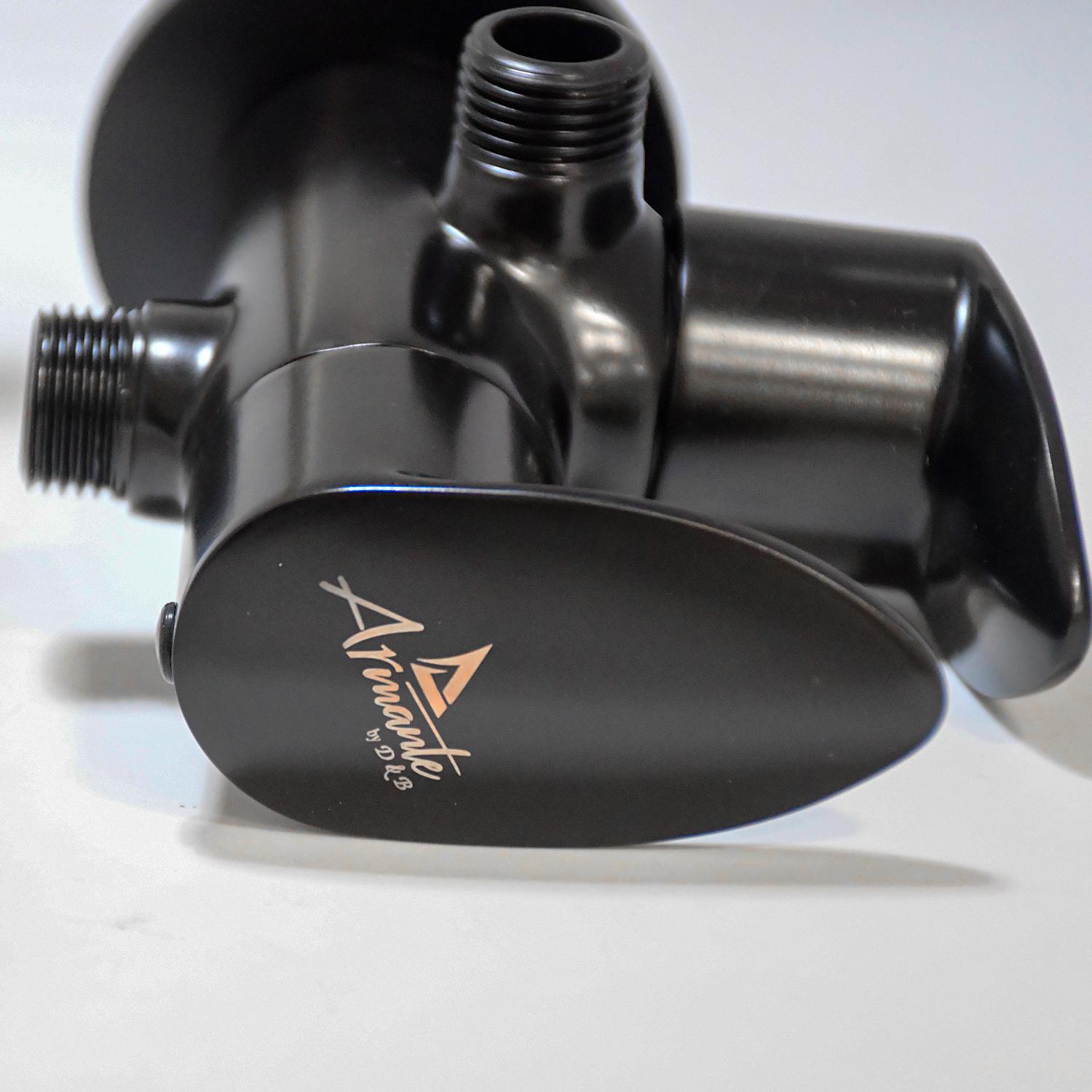 D&B Bathware Polished Angle Cock Faucet NAUTICA-6109 BLACK_3