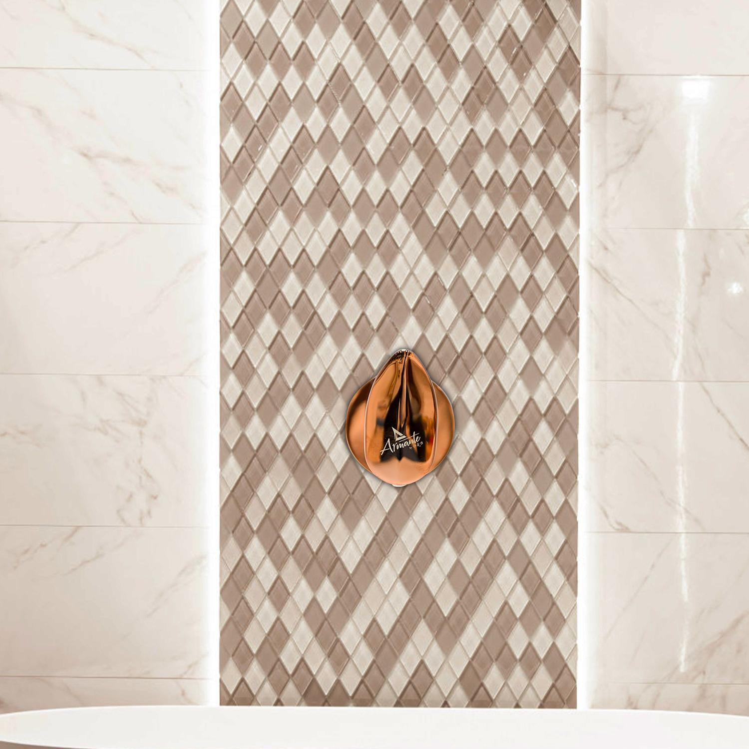 D&B Bathware Polished Angle Cock Faucet NAUTICA-6102 ROSE_1