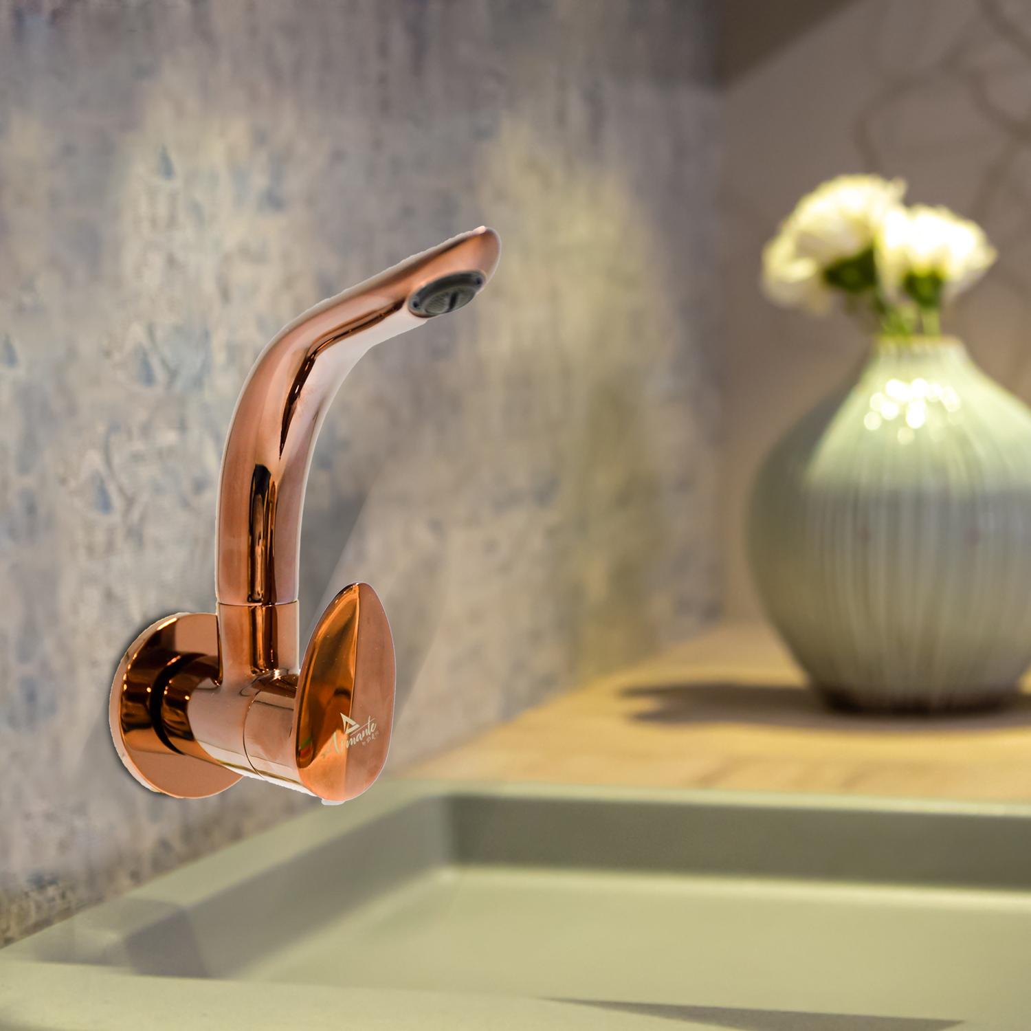 D&B Bathware Polished Sink Cocks Faucet NAUTICA-6111 ROSE_1