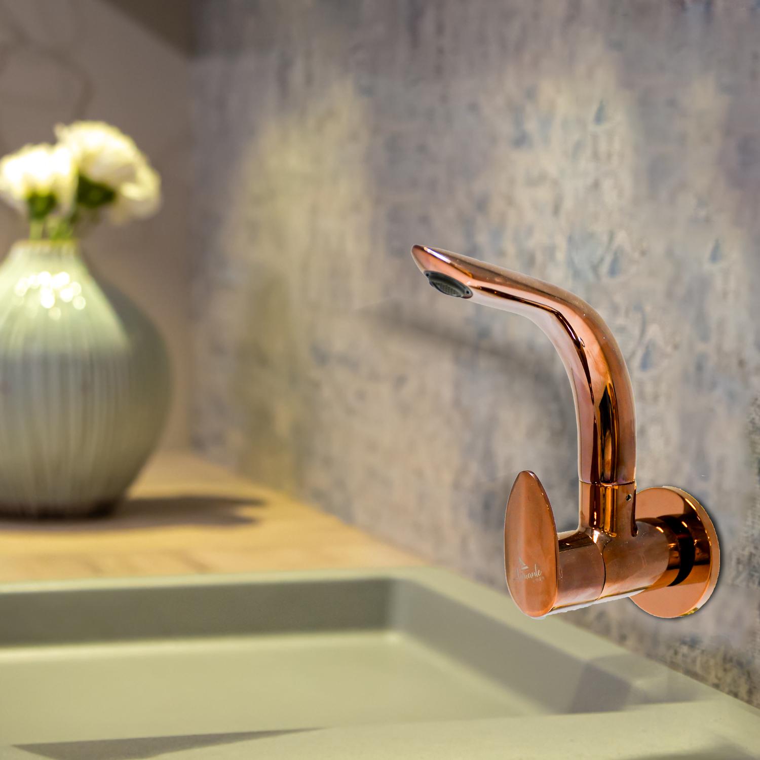 D&B Bathware Polished Sink Cocks Faucet NAUTICA-6111 ROSE_2