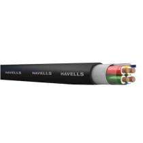 HAVELLS 4 Core Copper 2.5 sqmm PVC Insulated Unarmoured PVC Shielded Instrumentation Cable 1100 V Black_0
