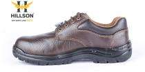 Hillson Argo Leather Steel Toe Safety Shoes Brown_0