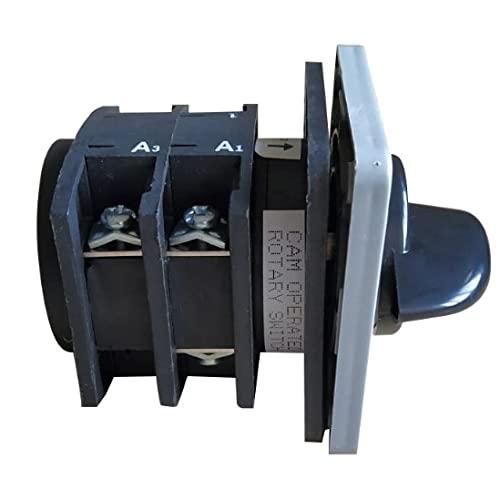 SELVO 40 A 3 Way Cam Operated Rotary Switch_4