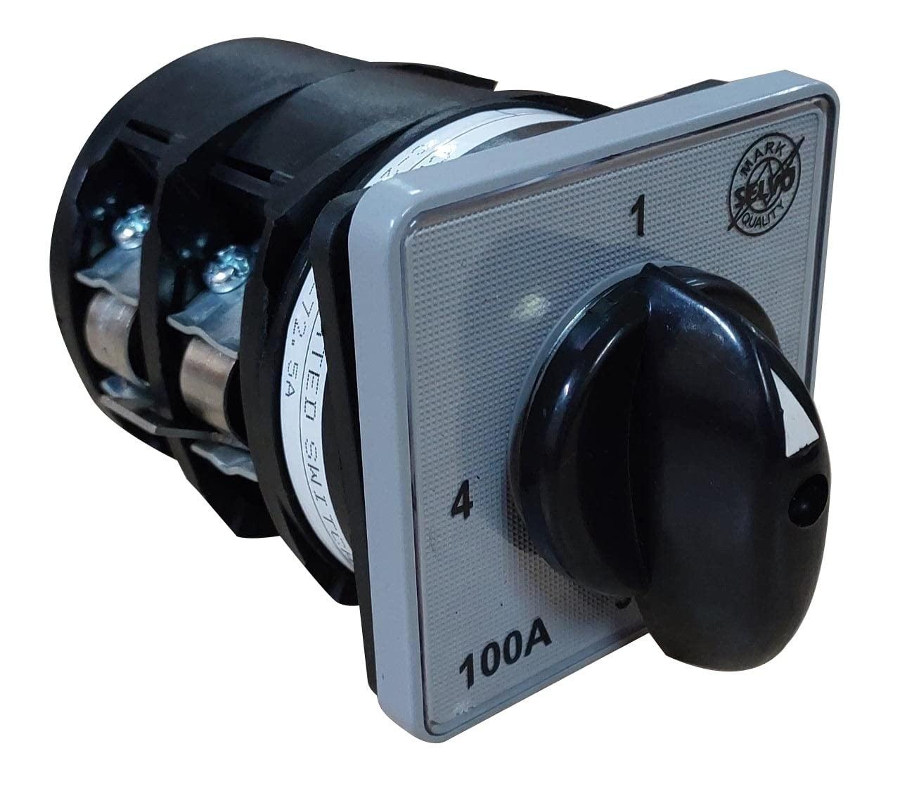 SELVO 100 A 4 Way Cam Operated Rotary Switch_4