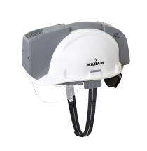 Karam Polycarbonate White Aironic Activecooling Safety Helmets PN 630AC_0