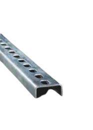 Fabricated C Channel Slotted Mild Steel 1.6 mm 15 x 50 x 15 mm_0