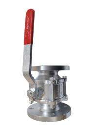 METTLE 100 mm Manual Cast Steel Ball Valves Flanged_0