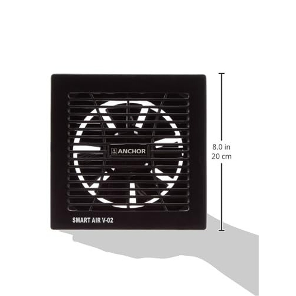 ANCHOR Smart Air V-02 150 mm 7 Blades 25 W Exhaust Fans_2