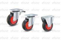 Vijay 8 inch Cast Iron Swivel Caster Wheel 175 kg_0